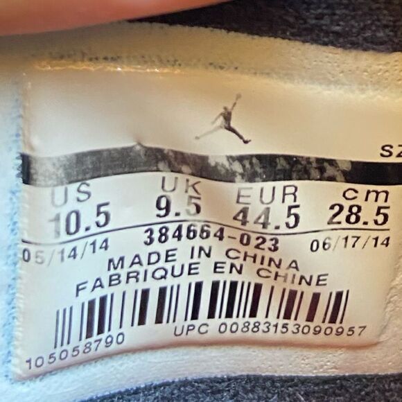 Air Jordan 6 Infer Red Black Sneakers 2000 OG Retro Size 10.5 - Picture 15 of 16